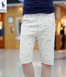 2014 homme ralph lauren shorts summer new fashion washed blanc